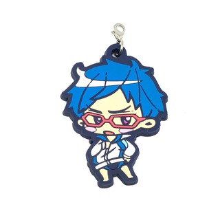 Free! Iwatobi Swim Club Ryugazaki Rei Rubber Strap พวงกุญแจ งานลิขสิทธิ์ SK Japan แท้จากญี่ปุ่น