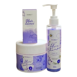 (ซื้อ1แถม1) แชมพูดับเบิลที แถม ทรีทเม้นท์ดับเบิลที Diuble T /เซรั่ม แฮร์เอสเซ้นส์ Hair Essence บำรุงผม