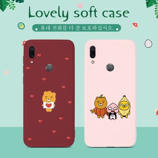 กรณีสำหรับ Huawei Honor 9S 7S X10 V30 30S 9C 8A Pro 9 10 20 Lite Play 4 Pro Honor 7C 10 20 8X 10i V20 Case หมีน่ารัก Lovely Cartoon TPU Covers