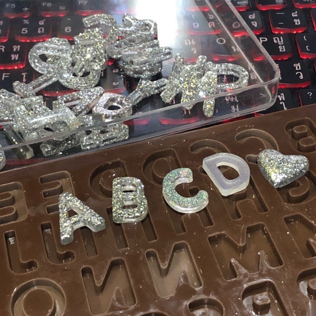 ตัวอักษรเรซิ่น ABC N-Z