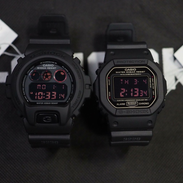 Dw-6900ms & Dw-5600ms ดำแดงดุ โคตรสวย ราคาเดียว ‼️