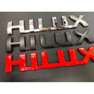 โลโก้  ติดฝาท้าย HILUX