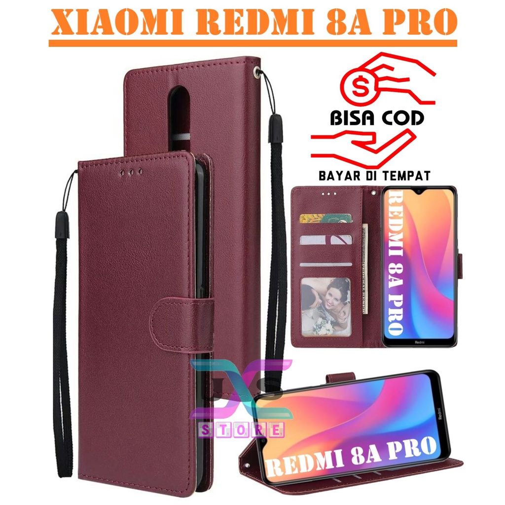 HP BOOK COVER สําหรับ XIAOMI REDMI 8A PRO/FLIP WALLET สําหรับ XIAOMI REDMI 8A PRO/ซองหนัง FLIP สําหร