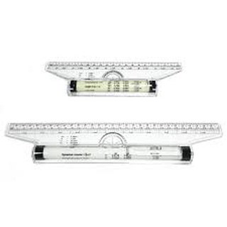 ผีเสื้อ angle parallel ruler