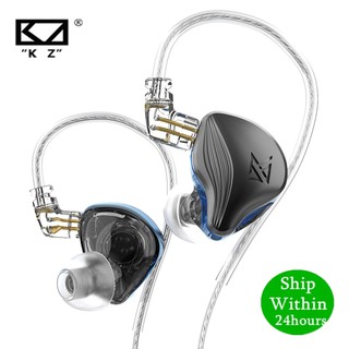 New KZ ZEX ชุดหูฟังไฮบริดไดนามิก ตัดเสียงรบกวน สําหรับเล่นกีฬา KZ EDX PRO ZSN PRO