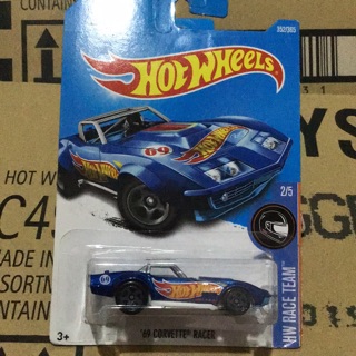 69 Corvette Racer Hot Wheels