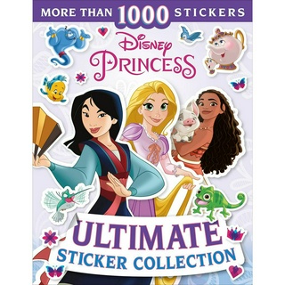 Disney Princess Ultimate Sticker Collection contains more than 1,000 beautiful stickers of all your favorite Disney Prin