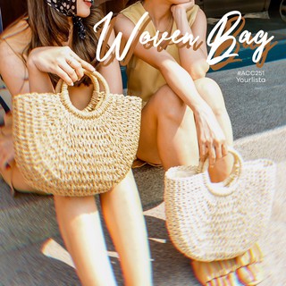 ACC251 Woven bag กระเป๋าสาน