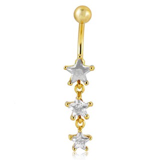 จิวสะดือ  Star Belly Ring