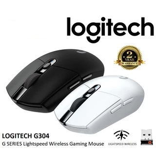 🔥ขายดีมาก🔥⚡️เมาส์เกมมิ่งไร้สาย⚡️ Logitech G304 Lightspeed Wireless Gaming Mouse 12,000 DPI ประกัน 2 ปี