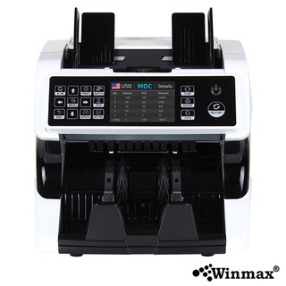 เครื่องนับธนบัตร ปุ่มกดสัมผัส คัดแยกชนิดและรวมมูลค่าธนบัตร Winmax-AL920