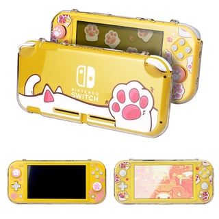 เคสใสพิมพ์ลายอุ้งเท้าแมวสําหรับ Nintendo Switch Lite