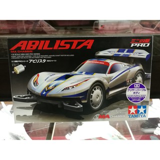 โมเดลรถมินิ4WD Tamiya Mini4WD 1/32 TA18639 Abilista (MA Chassis)