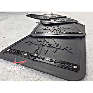 บังโคลนรถยนต์ Ranger Mud flaps Black Edition แนวออฟโรด