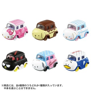 รถเหล็กTomica Dream Tomica Sanrio Characters Collection2 Set 1Box 6pcs (ของแท้)(พร้อมส่ง)