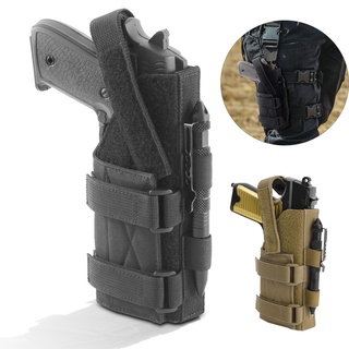 Universal ยุทธวิธี pistol Gun HOLSTER ปรับ airsoft handgun ต้นขา HOLSTER สำหรับ Glock 1911 G17 18 19 26 beretta