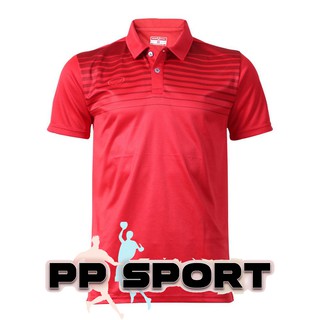 เสื้อโปโลชายสีแดง Grand Sport รุ่น 072042 ผ้า Polyester S-3XL(4L)