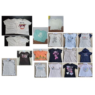 เซ็ตเสื้อเด็กหญิงมือสองไซส์130 ซส9059