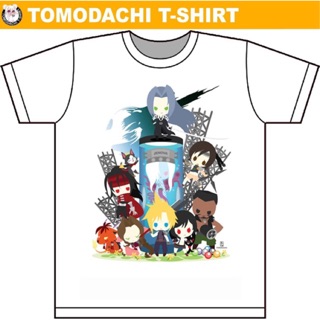 เสื้อยืด ไฟนอล แฟนตาซี Final Fantasy VII by Tomodachi T- shirT