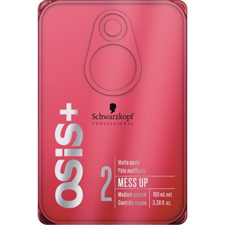 Schwarzkopf Osis+ Texture Mess Up - Matte Paste - Medium Control (100ml)Hair Gum