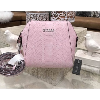 GUESS CROC MINI SHOULDER BAG 2017 (outlet) สีชมพู