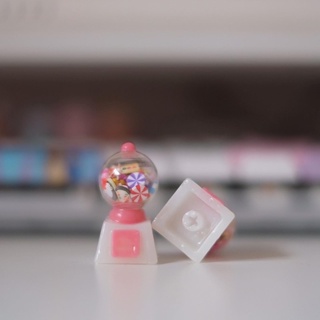 คีย์แคป Gumball Machine Dessert Keycap ไฟลอดได้!!