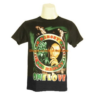 เสื้อวง BOB MARLEY เสื้อไซส์ยุโรป บ็อบ มาร์เลย์ PTA6025 เสื้อวงร็อค เมทัล สากล Rockyeah