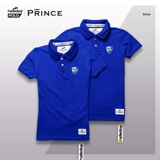 เสื้อโปโล Rudedog สีน้ำเงิน รุ่น Prince