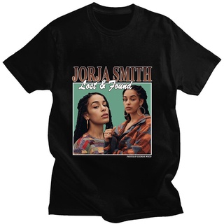 เสื้อยืดแขนสั้น ผ้าฝ้าย 100% พิมพ์ลายนักร้อง Jorja Smith ทรงหลวม โอเวอร์ไซซ์ สไตล์คลาสสิก แฟชั่นฤดูร้อน สําหรับผู้หญิง