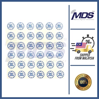 สติกเกอร์รับประกัน QC PASS 112 ชิ้น