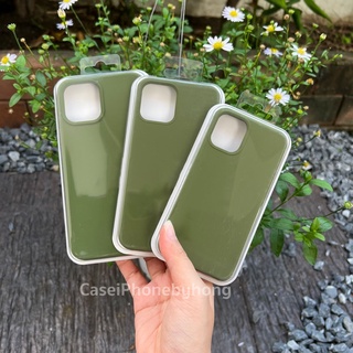 🔥เคสกำมะหยี่ สีทหาร ใช้สำหรับเคสมือถือ รุ่น i13 mini Pro Promax,7 8 plus,SE2,X XR XSmax,11 Pro Max,12 mini Pro Max🔥