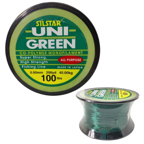 SILSTAR Uni Green Co-Polymer Monofilament Line 1/2 แกนม้วน