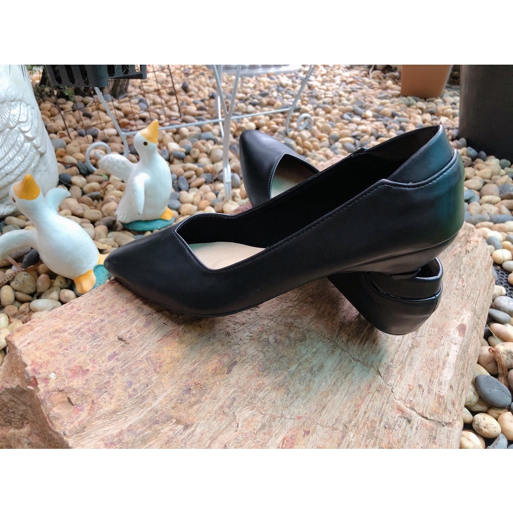 ✅ H9009 ✅ Size 35-42 รองเท้าส้นเตี้ยใส่สบาย   ✅สูง 1 นิ้ว