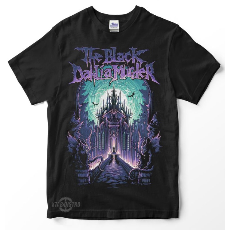 เสื้อยืดวง BLACK DAHLIA MURDER - NOCTURNAL / เสื้อยืดพรีเมี่ยม ดอกรักเร่สีดํา / sucide silence