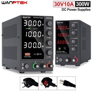 Wanptek สวิตช์พาวเวอร์ซัพพลาย USB DC 30V 10A 60V 5A ปรับได้