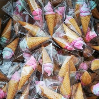 เมอแ​รงค์​ไอศครีมสียูนิคอร์น​ กลิ่นองุ่นเคียวโฮ 100 ชิ้นแถม5…