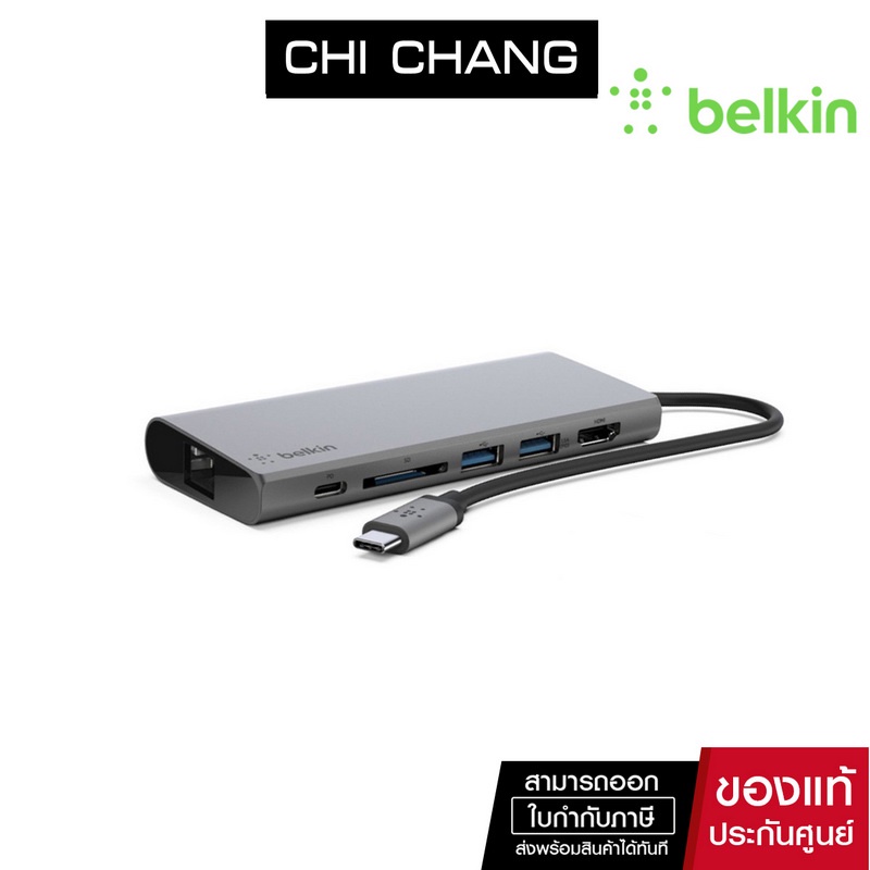 Belkin USB-C with USB A HDM 4k Multimedia Hub F4U092btSGY