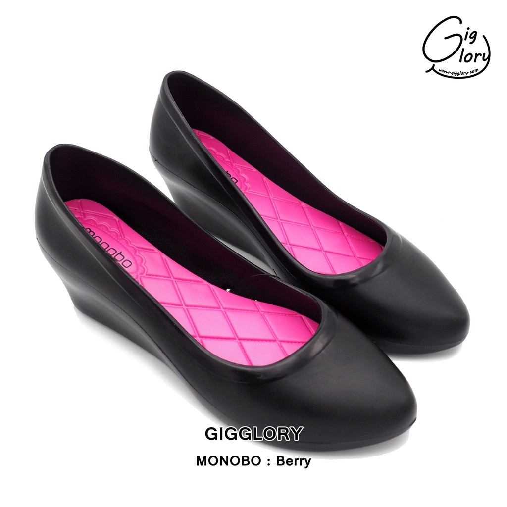 เตะ รองเท้าผ้า 🌻 รองเท้าคัทชู  Monobo Berry