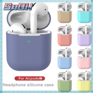 SUQI เคสซิลิโคนแบบบาง สำหรับ AirPods 2