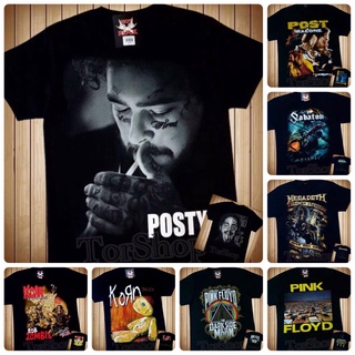 เสื้อวง ป้าย RockYeah &amp; HotRock T Shirt 3D (ไซส์ยุโรป)  oversize SML