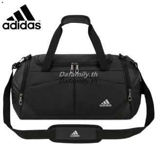 Adidas Duffel กระเป๋าถือสําหรับผู้ชายผู้หญิงความจุสูงน้ําหนักเบาเหมาะกับการพกพากระเป๋าฟิตเนส