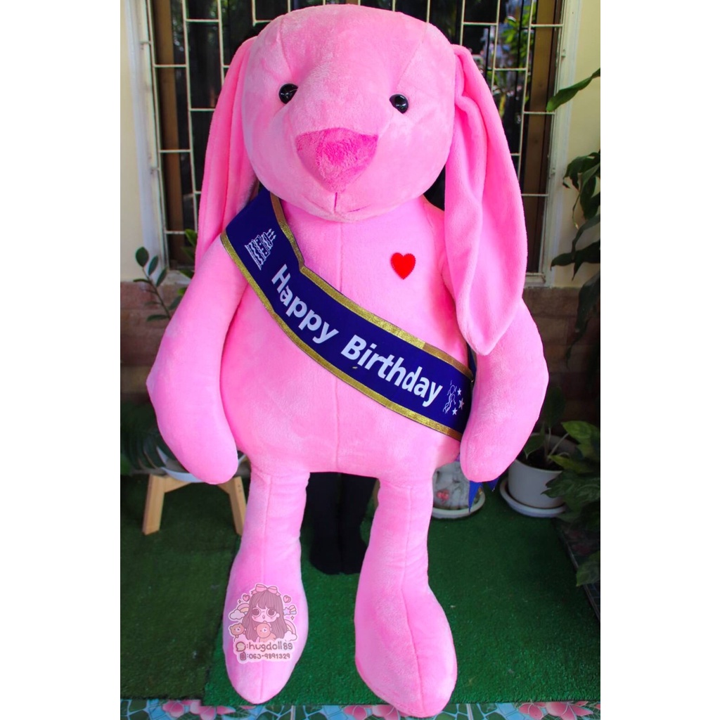 ตุ๊กตากระต่ายเน่า ตัวใหญ่ไซส์ยักษ์1.5เมตร ผ้านุ่มน่ารักมาก🐰