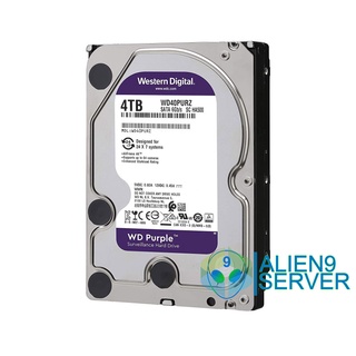 Harddisk 4 TB Western Purple  ฮาร์ดดิสก์ WD 4TB สีม่วง