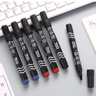 ปากกามาร์คเกอร์ ชนิดถาวร marker pen permanent เคมี เขียนได้หลายพื้นผิว เขียนถุงพลาสติก ไม้ CD กระเบื้อง แห้งเร็ว กันน้ำ