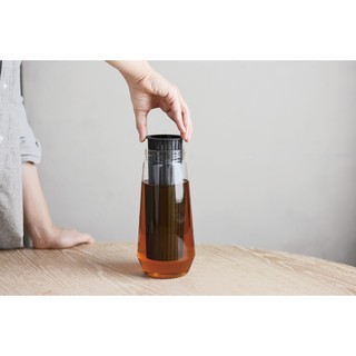 เหยือกแก้วฝาสแตนเลสใส่ชากาแฟสกัดเย็น KINTO LUCE cold brew carafe 1L