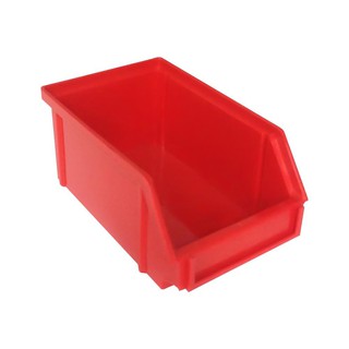 กล่องเครื่องมือพลาสติก DIY ขนาด เล็ก 6 นิ้ว สีแดง TOOL STORAGE BIN REUNGWA SMALL 6” RED