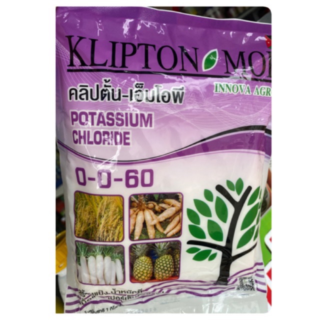 ปุ๋ยเกร็ด 0-0-60 ละลายน้ำ