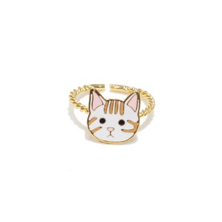 แหวนแมวหน้ากลม (Kitten Ring)