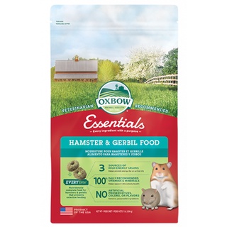 Oxbow Hamster &amp; Gerbil Food (1 lb/454g) อาหารเม็ดสำหรับหนูแฮมสเตอร์และเจอร์บิล