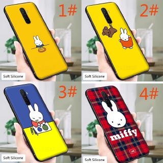 กระต่าย Miffy เคสนิ่ม เนื้อซิลิโคน OPPO A1K A5 A9 2020 Reno Z 2 10X Case